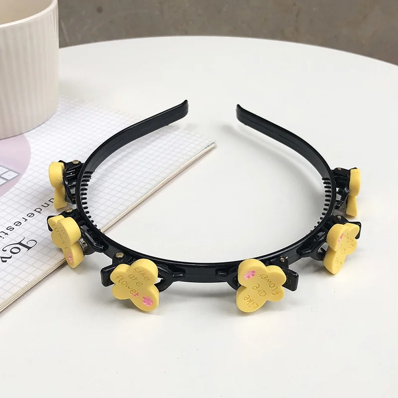 Braided Hair Bands for Girls ·Flower, Love & Fruit Headbands, New Fashion Hair Accessories for Women