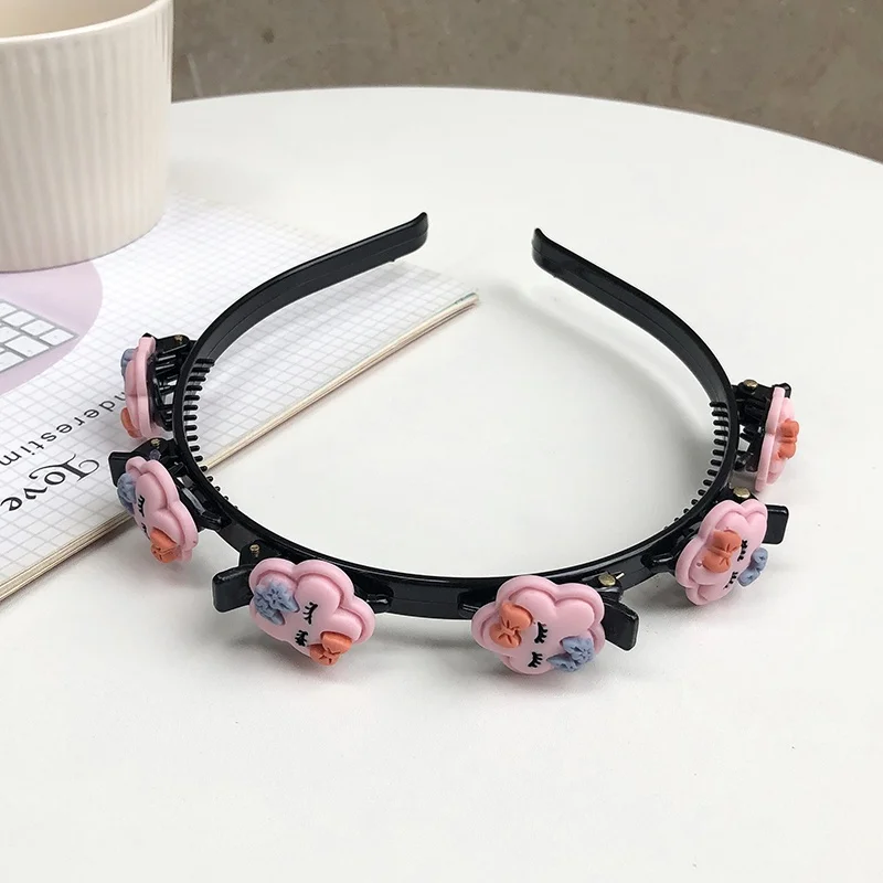 Braided Hair Bands for Girls ·Flower, Love & Fruit Headbands, New Fashion Hair Accessories for Women