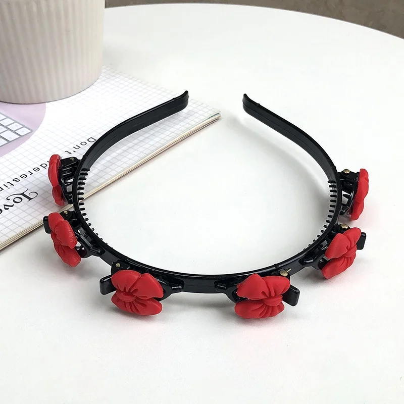 Braided Hair Bands for Girls ·Flower, Love & Fruit Headbands, New Fashion Hair Accessories for Women