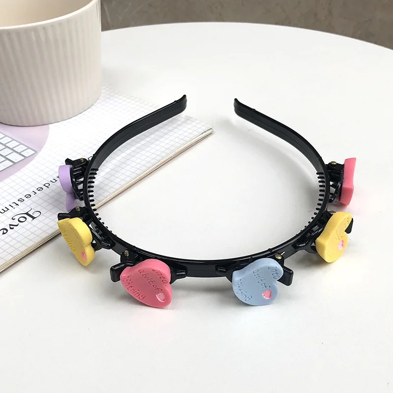 Braided Hair Bands for Girls ·Flower, Love & Fruit Headbands, New Fashion Hair Accessories for Women