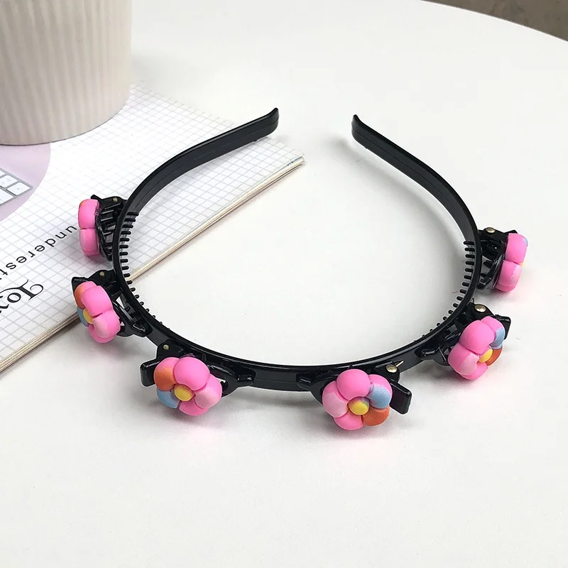 Braided Hair Bands for Girls ·Flower, Love & Fruit Headbands, New Fashion Hair Accessories for Women