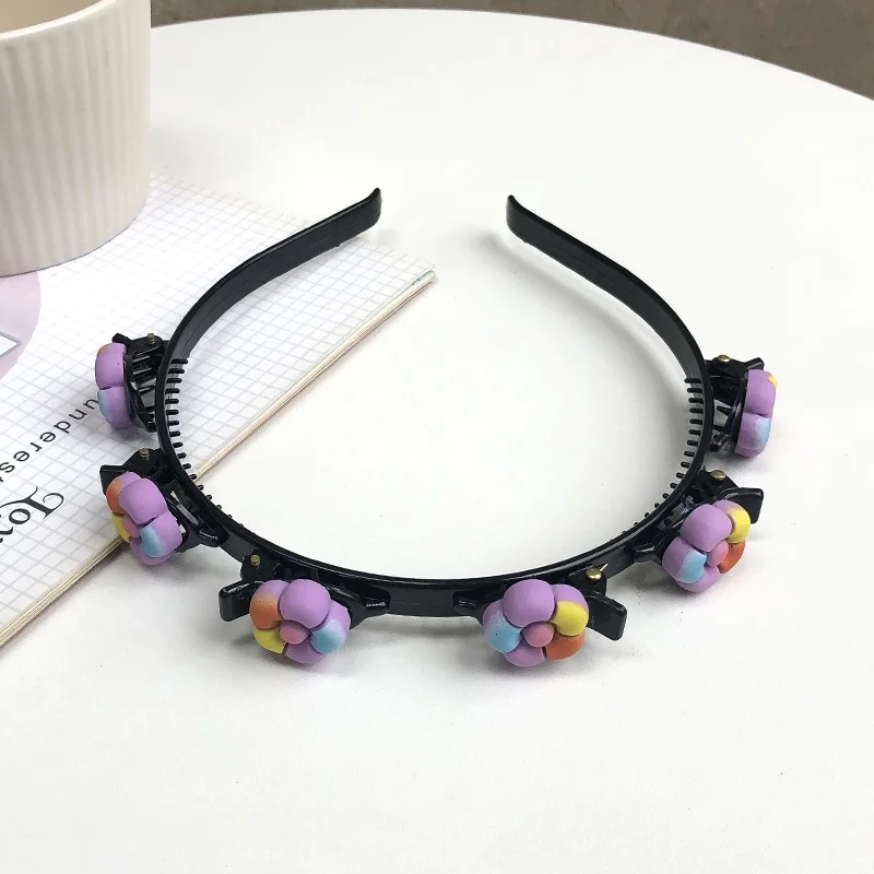 Braided Hair Bands for Girls ·Flower, Love & Fruit Headbands, New Fashion Hair Accessories for Women