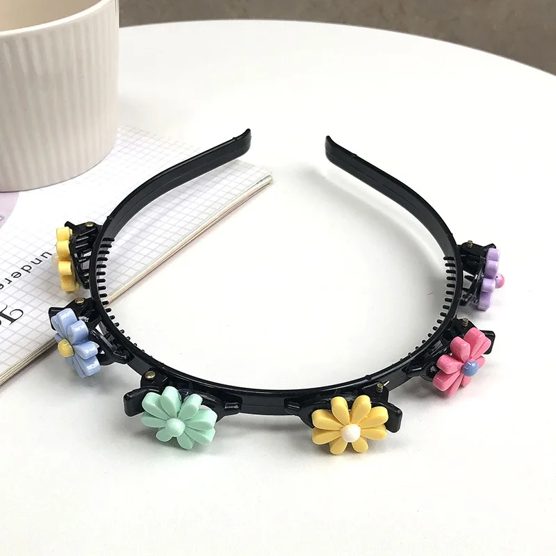 Braided Hair Bands for Girls ·Flower, Love & Fruit Headbands, New Fashion Hair Accessories for Women