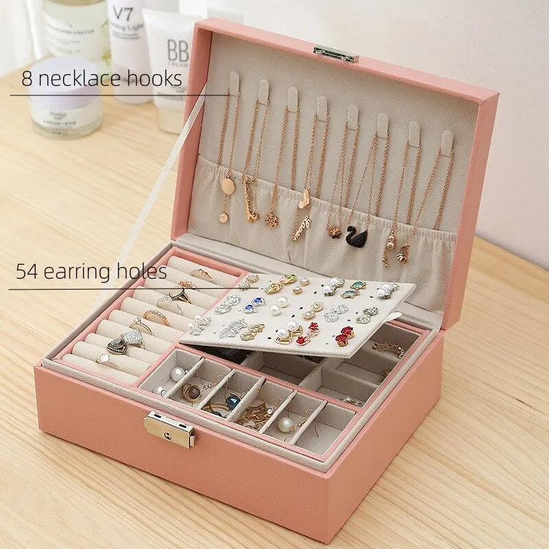 Portable Travel Jewelry Box