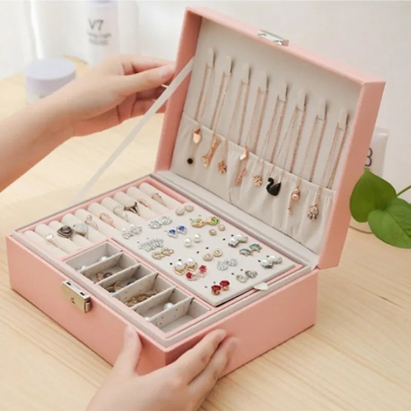 Portable Travel Jewelry Box