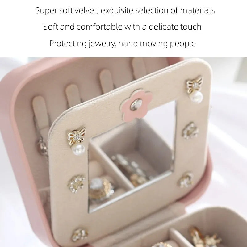 Portable Travel Jewelry Box