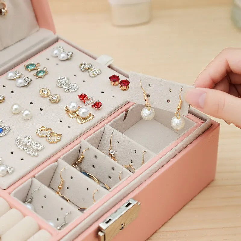 Portable Travel Jewelry Box