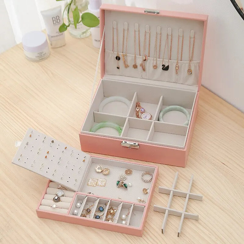 Portable Travel Jewelry Box