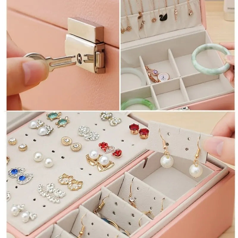 Portable Travel Jewelry Box