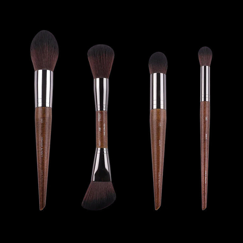 MUF Makeup Brush Set & Kit ·Foundation, Blusher, Eyeshadow, Highlight, Powder & Eyebrow Brushes for Professional Artists