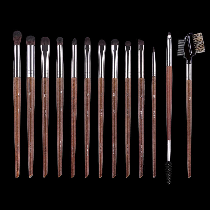 MUF Makeup Brush Set & Kit ·Foundation, Blusher, Eyeshadow, Highlight, Powder & Eyebrow Brushes for Professional Artists