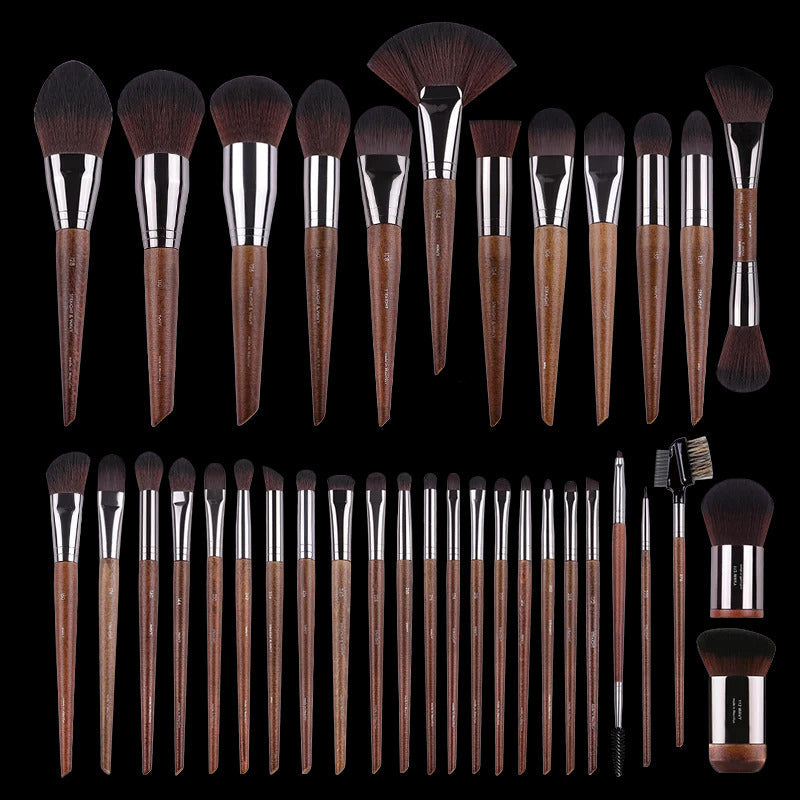 MUF Makeup Brush Set & Kit ·Foundation, Blusher, Eyeshadow, Highlight, Powder & Eyebrow Brushes for Professional Artists