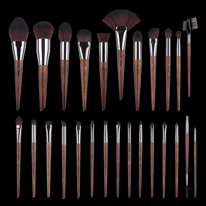 MUF Makeup Brush Set & Kit ·Foundation, Blusher, Eyeshadow, Highlight, Powder & Eyebrow Brushes for Professional Artists