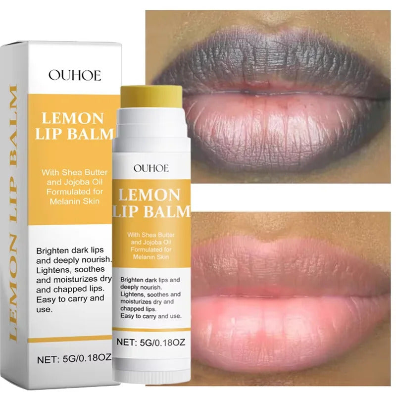 Dark Lip Balm & Lip Gloss ·Lighten Melanin, Exfoliating, Moisturizing, Korean Lip Care for Soft & Smooth Lips