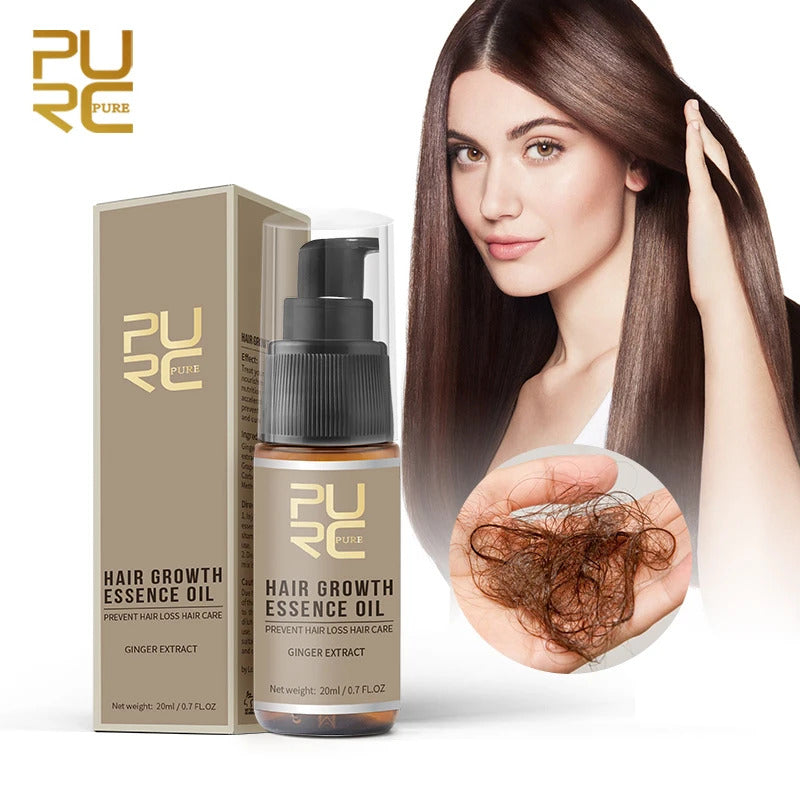 PURC Hair Growth Spray ·Fast Growth Serum, Prevent Hair Loss, Essential Oil Scalp Treatment for Dry Hair ·Hair Growth Solution for Men & Women