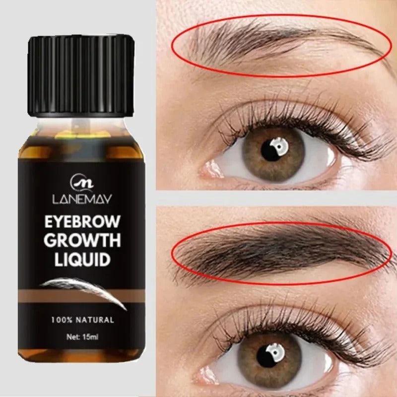 Eyebrow & Eyelash Growth Serum ·Rapid Growth, Prevents Loss & Damage, Thickens Eyebrows & Lashes ·Eyebrow & Eyelash Care Products