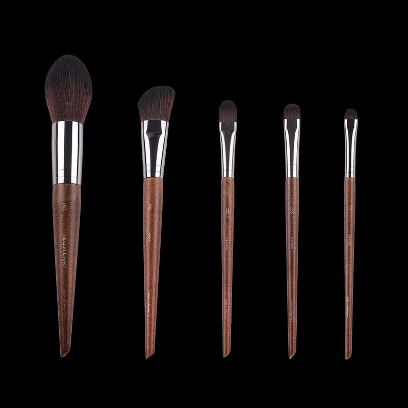 MUF Makeup Brush Set & Kit ·Foundation, Blusher, Eyeshadow, Highlight, Powder & Eyebrow Brushes for Professional Artists