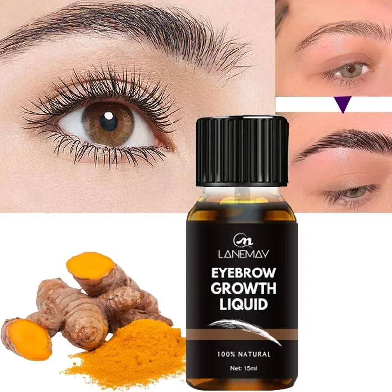 Eyebrow & Eyelash Growth Serum ·Rapid Growth, Prevents Loss & Damage, Thickens Eyebrows & Lashes ·Eyebrow & Eyelash Care Products