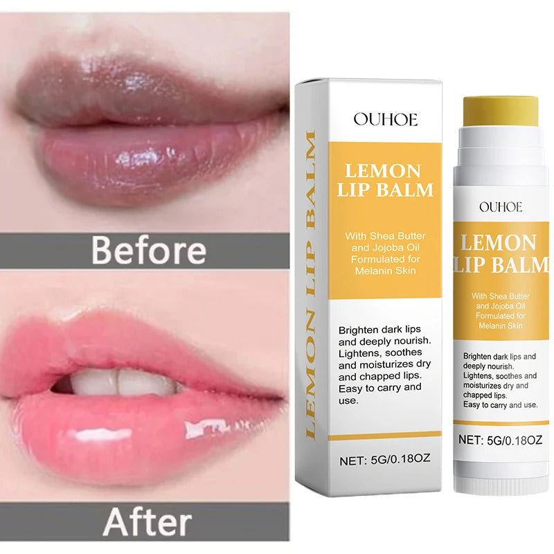 Dark Lip Balm & Lip Gloss ·Lighten Melanin, Exfoliating, Moisturizing, Korean Lip Care for Soft & Smooth Lips