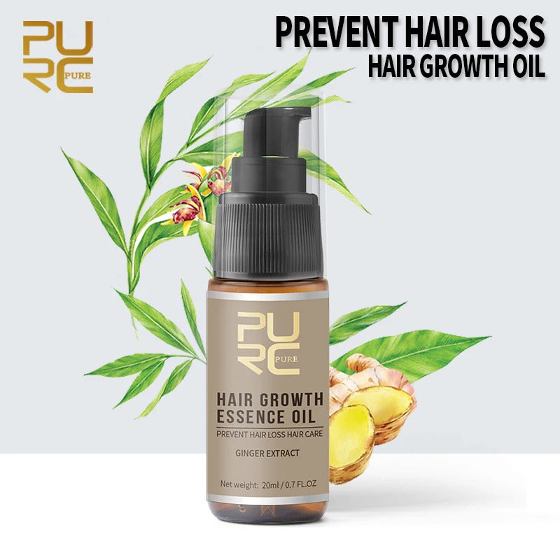 PURC Hair Growth Spray ·Fast Growth Serum, Prevent Hair Loss, Essential Oil Scalp Treatment for Dry Hair ·Hair Growth Solution for Men & Women