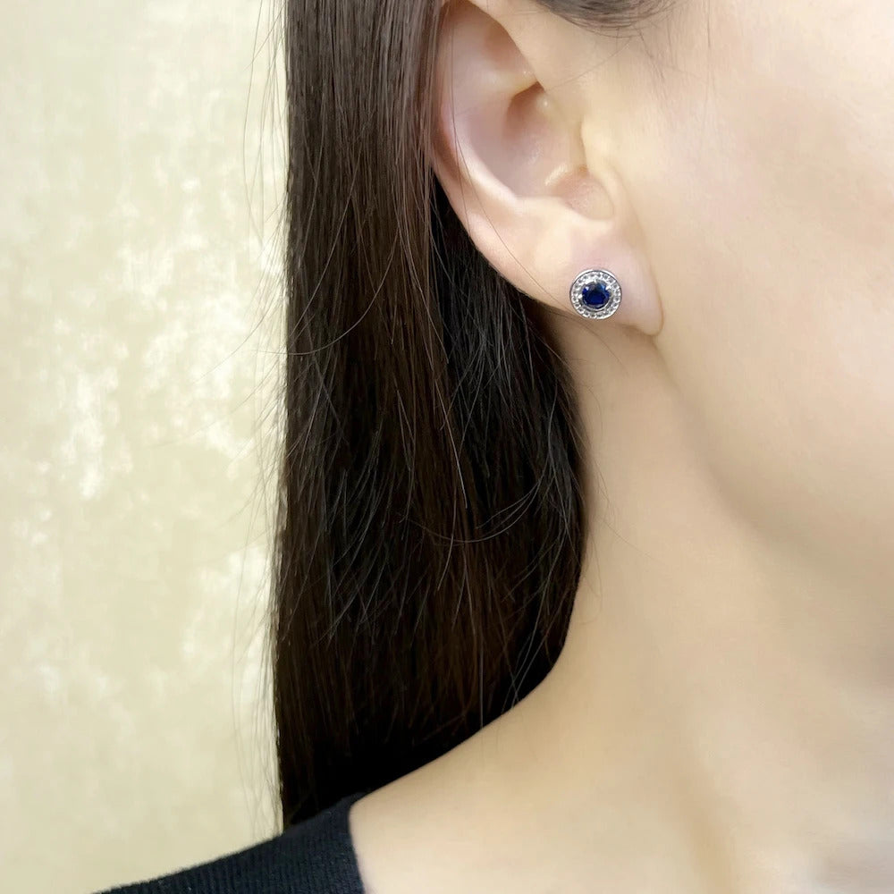 The Light of Luna Blue Ear Studs Earrings you're referring to seem to combine elegance with a touch of celestial charm. Here's a breakdown of what they might offer based on the description: