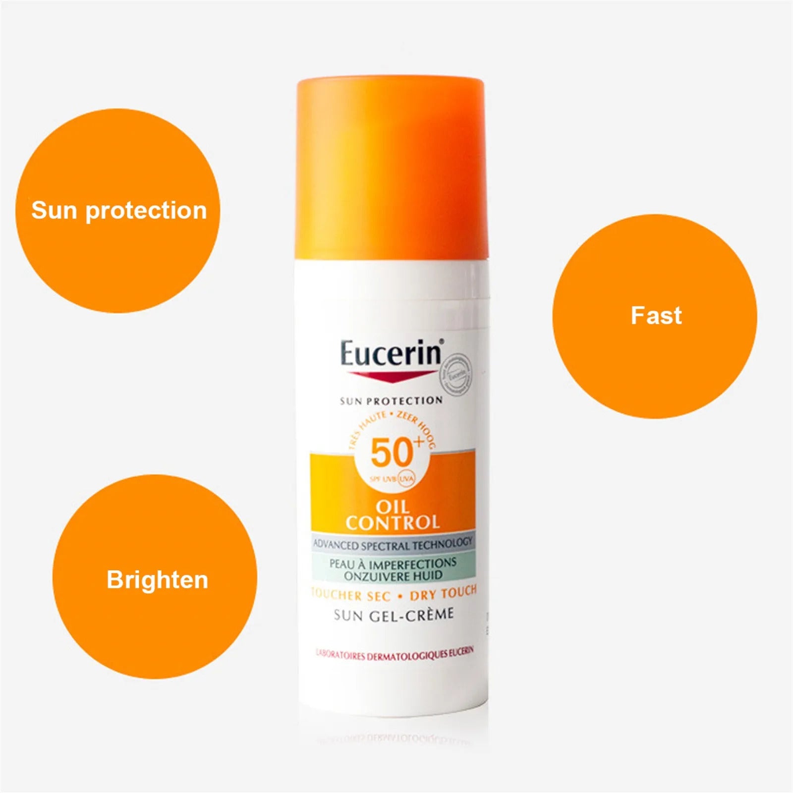 Oil Control Sunscreen for Oily & Acne-Prone Skin ·Refreshing & Mattifying, 50ml