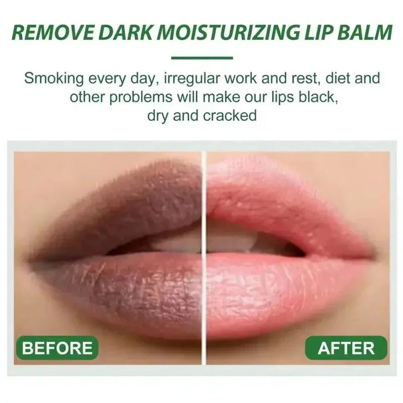 Dark Lip Balm & Lip Gloss ·Lighten Melanin, Exfoliating, Moisturizing, Korean Lip Care for Soft & Smooth Lips