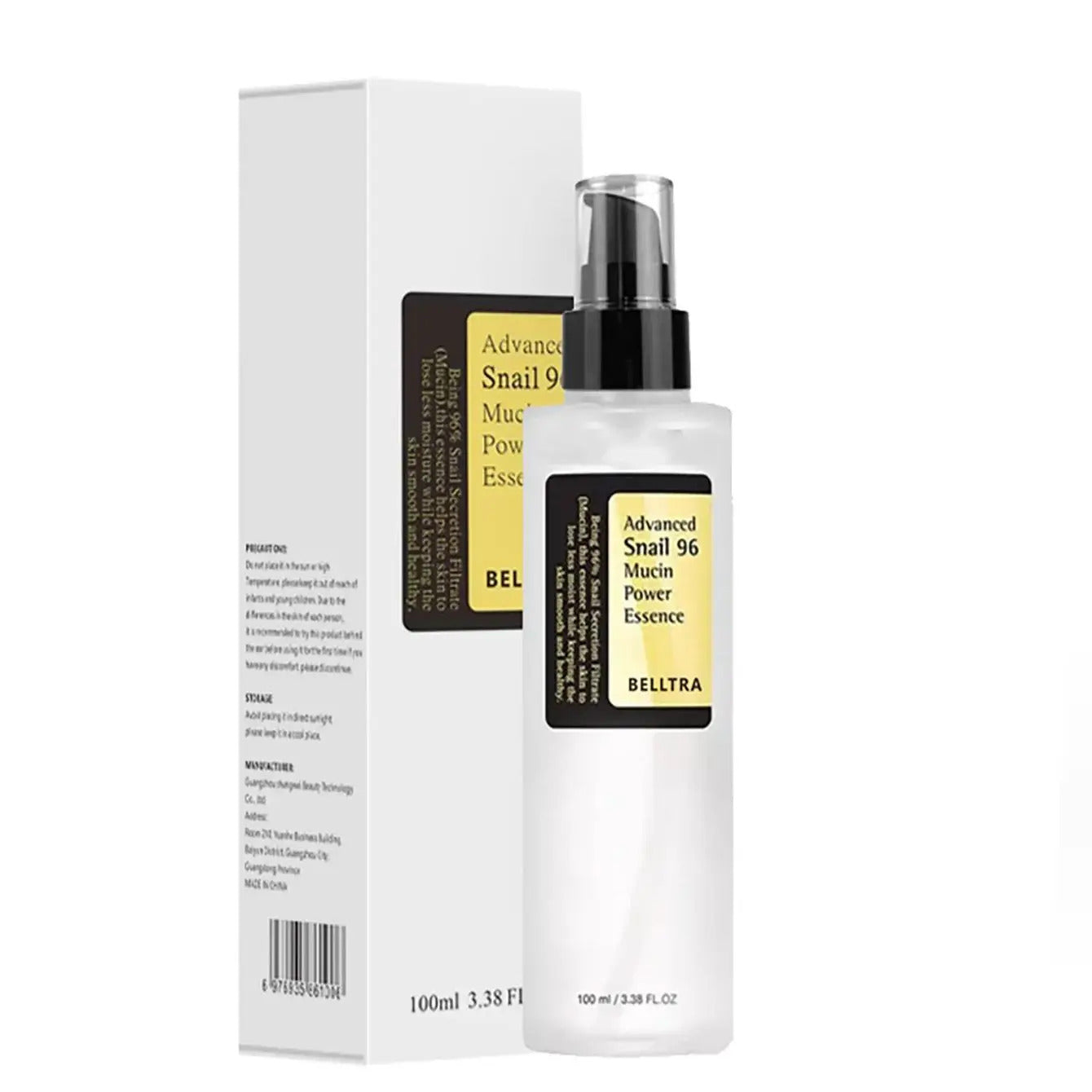 Snail Mucin 96% Korean Skin Care Facial Essence ·Fading Fine Lines, Firming & Brightening, Anti-Aging Repair Essence